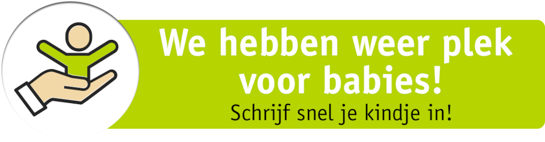 Plek voor babies op de Pepermolen Texel