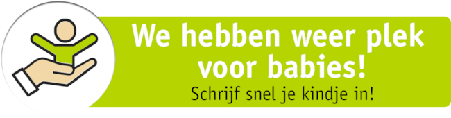 Plek voor babies op de Pepermolen Texel